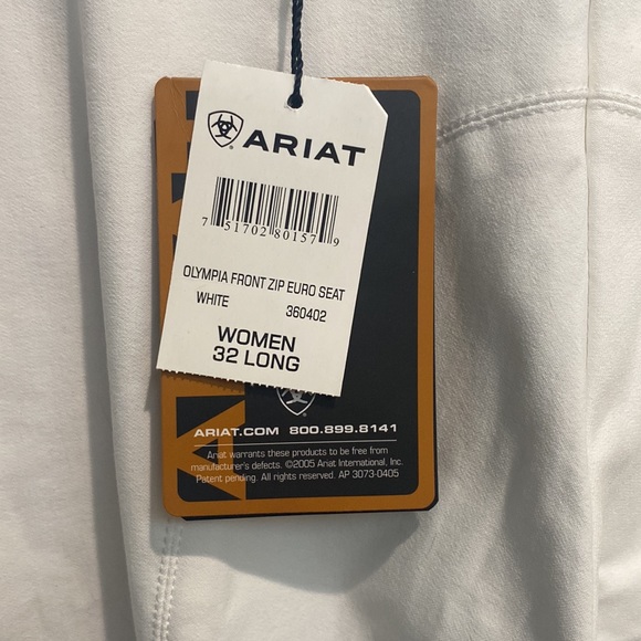 Ariat Olympia Front Zip Euro Seat - Picture 8 of 8